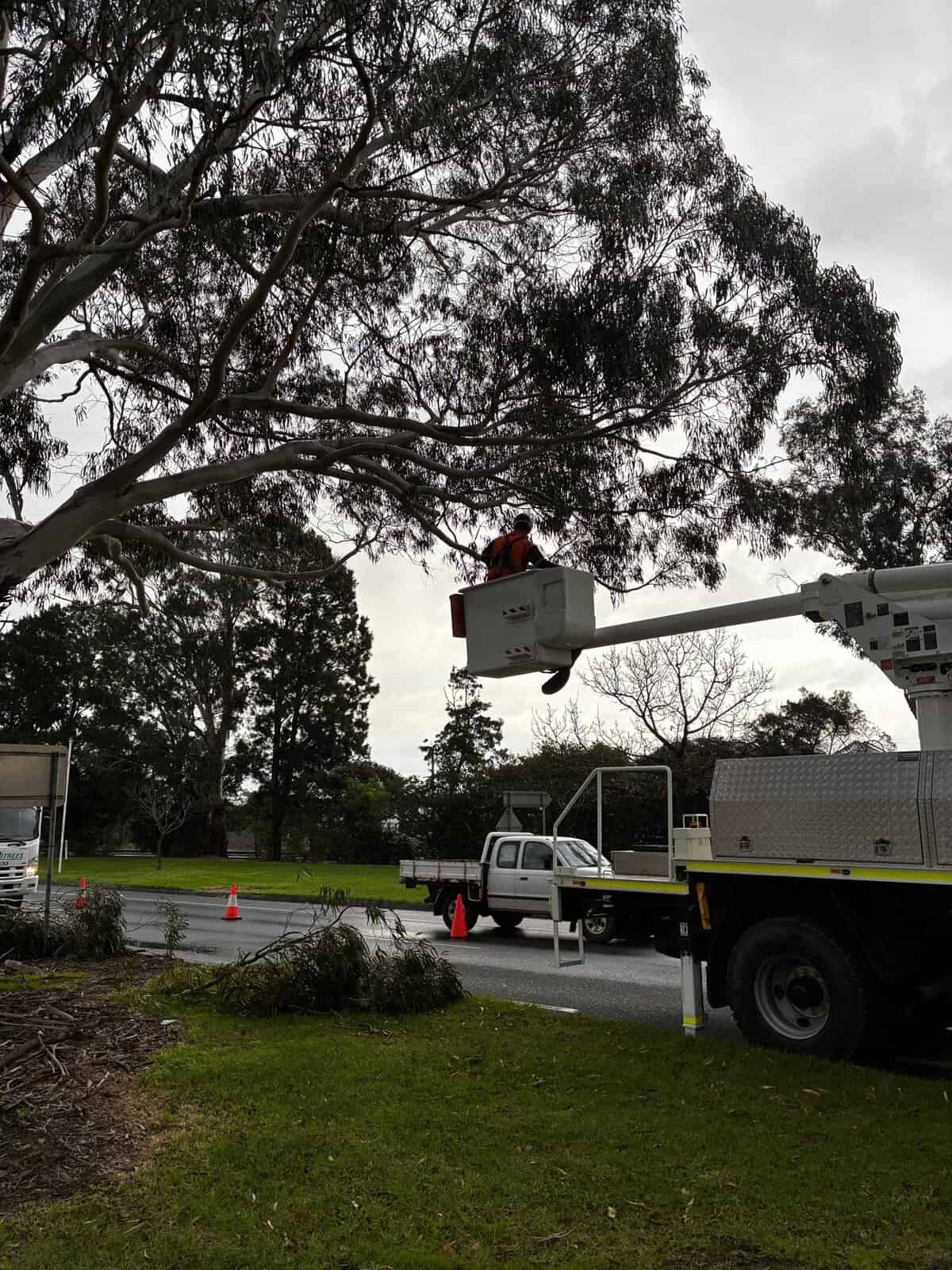 A Valley Wide insulated elevated work platform