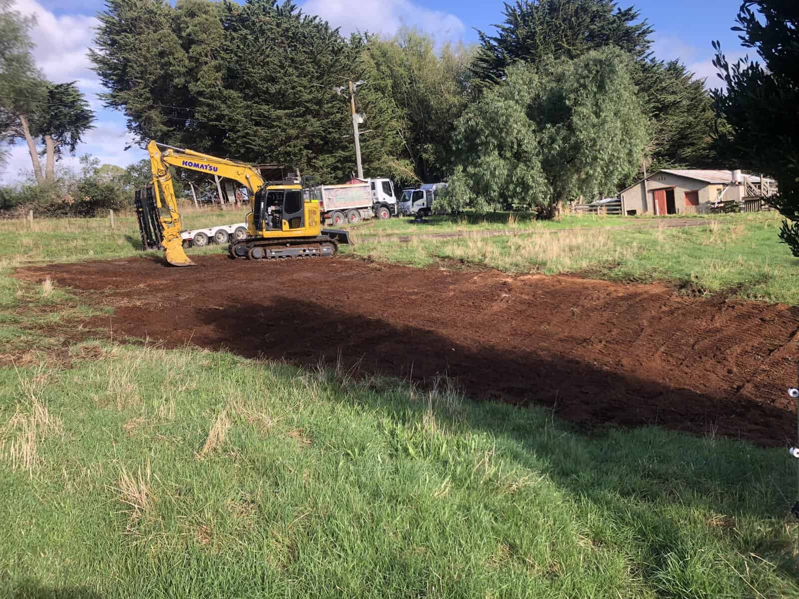 Site grading and earthworks