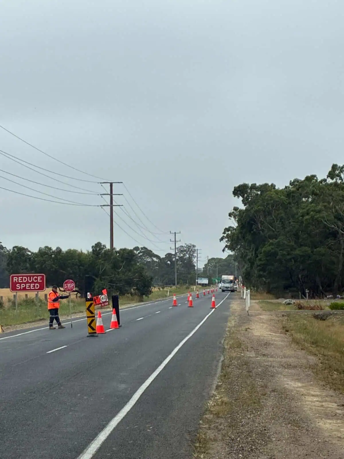 Traffic management highway works