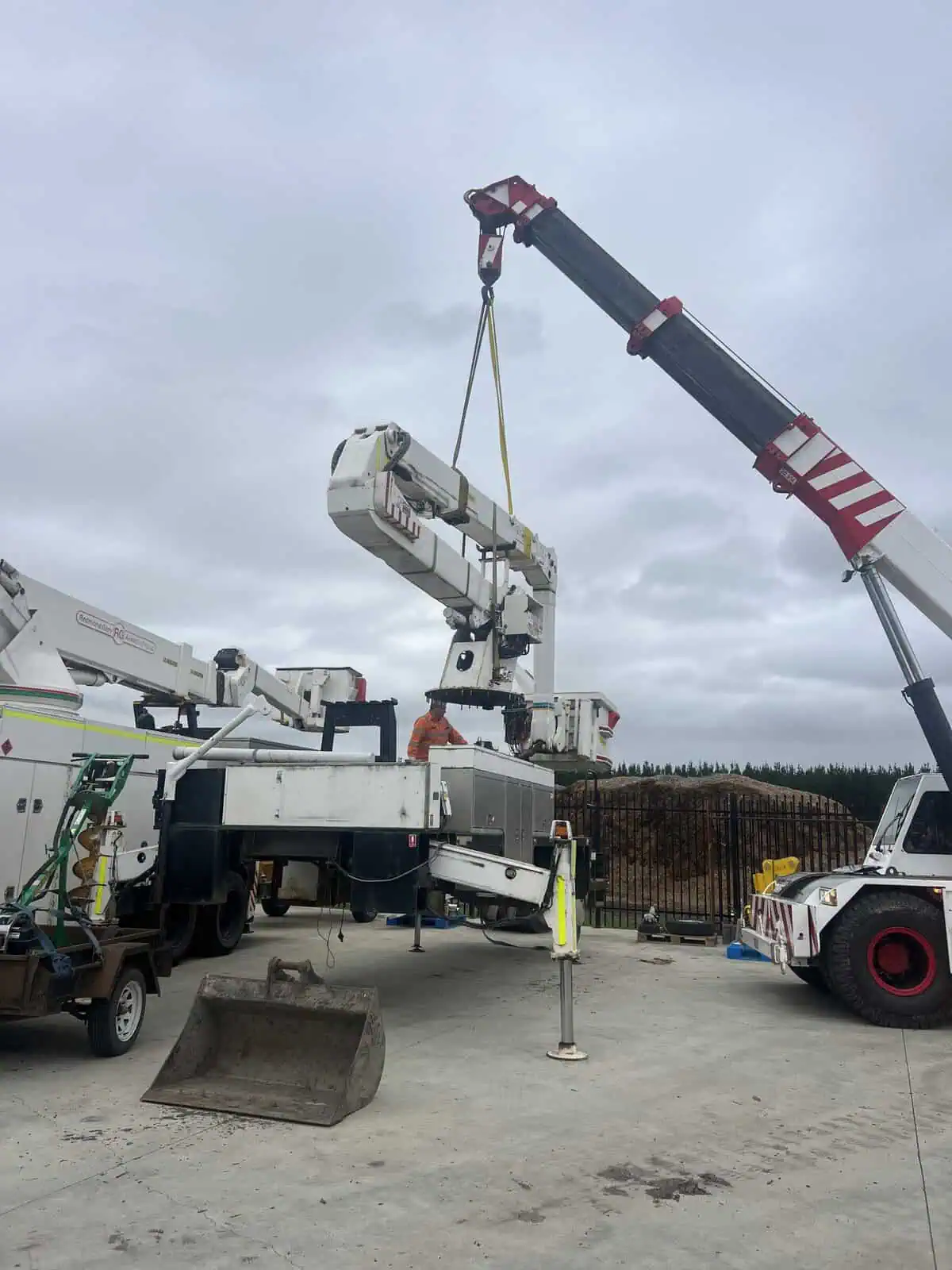 Valley wide boom removal
